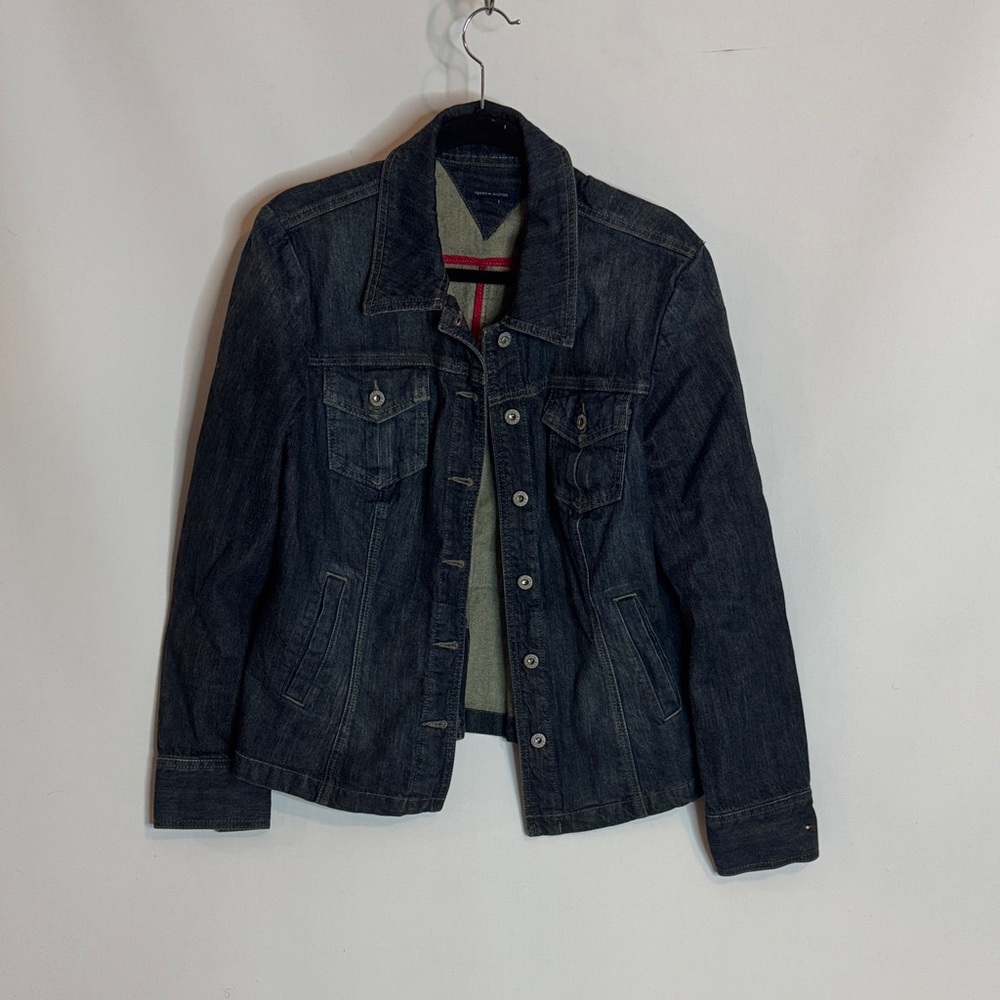 Tommy Hilfiger Men’s Dark Blue Jean Jacket